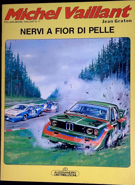 Nervi a fior di pelle Michel Vaillant n.11 - Jean Graton - copertina