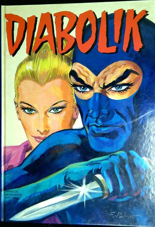 Diabolik, il giallo a fumetti - Angela Giussani - copertina