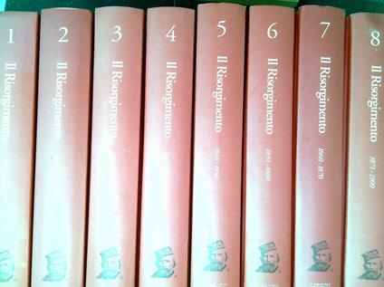 Il Risorgimento. Storia, documenti, testimonianze. Otto volumi - copertina
