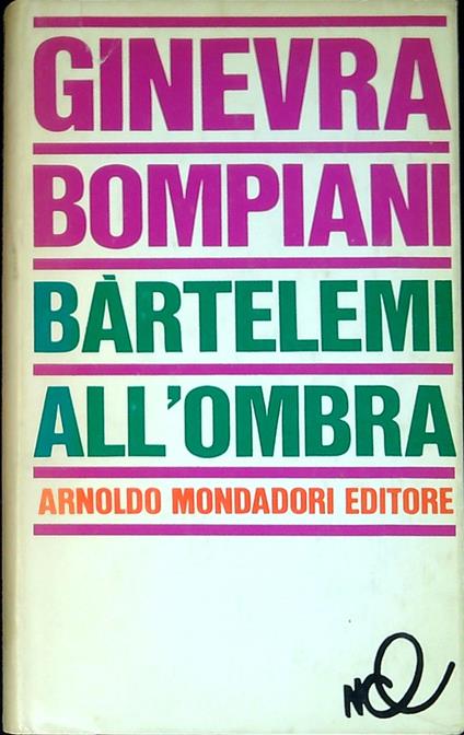 BÃ rtelemi all'ombra - Ginevra Bompiani - copertina