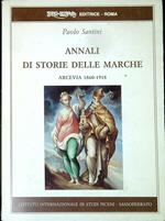 Annali di storie delle Marche : Arcevia, 1860-1918