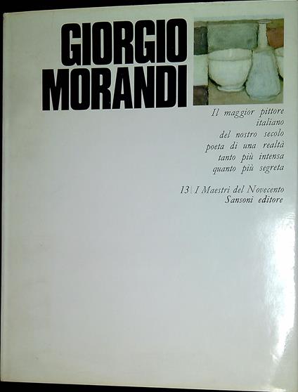 Giorgio Morandi - Guido Giuffré - copertina