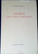 Storia della lirica foscoliana