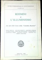 Rosmini e l'Illuminismo : atti del XXI Corso della Cattedra Rosmini
