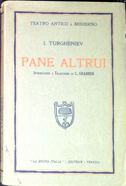 Pane altrui - copertina