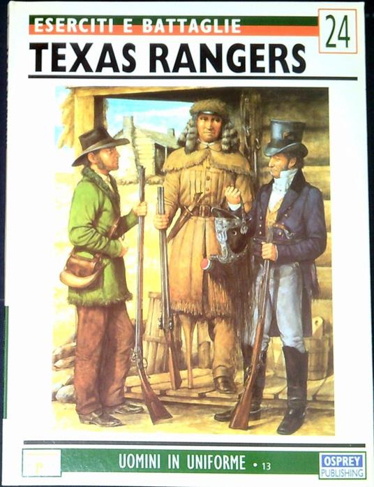 I rangers del Texas - Stephen Harding - copertina