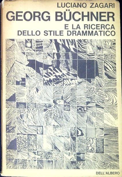 George Buchner e la ricerca dello stile drammatico - Zagari - copertina