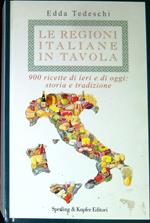 Le regioni italiane in tavola