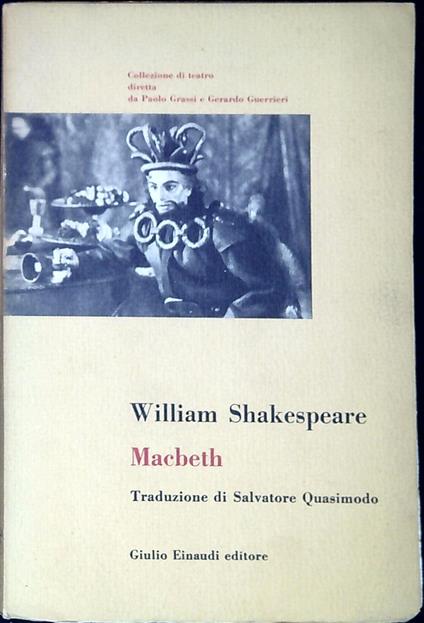 Macbeth - William Shakespeare - copertina