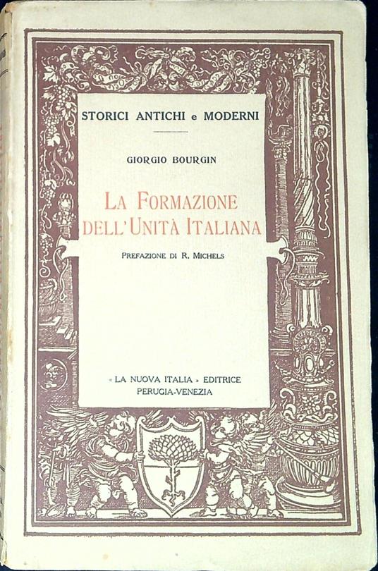 La formazione dell'UnitÃ  Italiana - Giorgio Borin - copertina