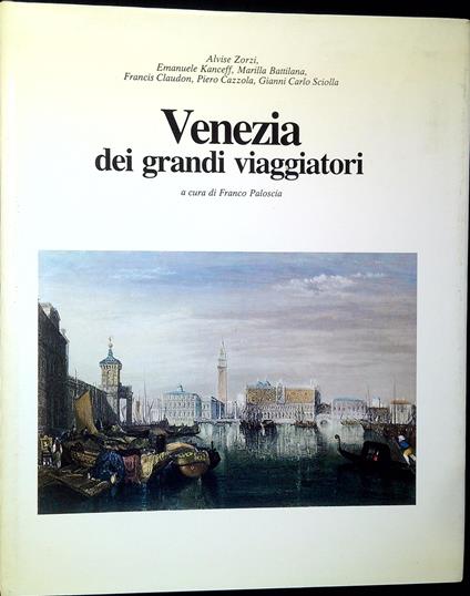 Venezia dei grandi viaggiatori - copertina