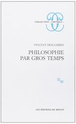 Philosophie par gros temps