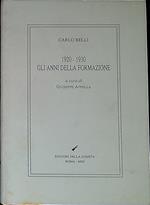 1920-1930 gli anni della formazione