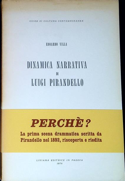 Dinamica narrativa di Luigi Pirandello - Edoardo Villa - copertina