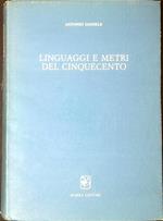 Linguaggi e metri del Cinquecento