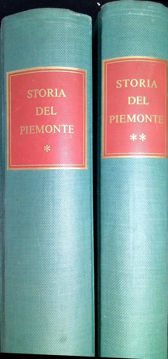 Storia del Piemonte - copertina