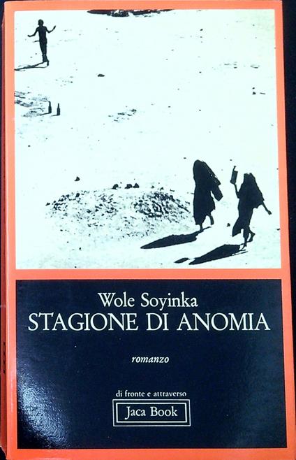 Stagione di anomia - Wole Soyinka - copertina