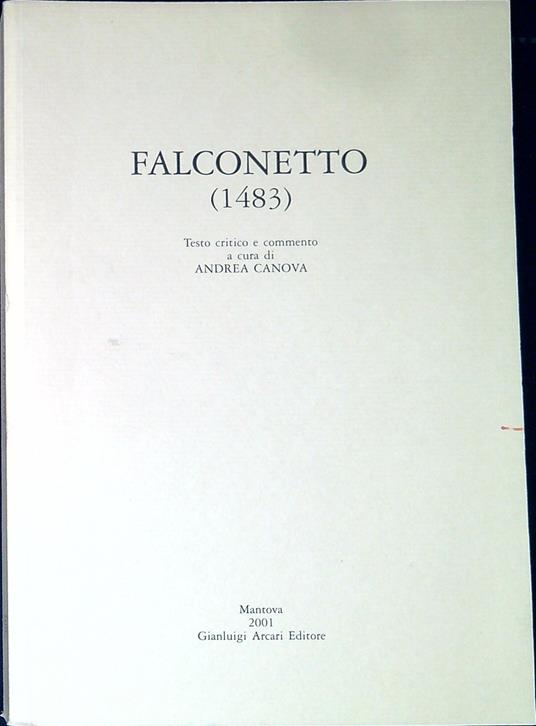 Falconetto (1483) - copertina