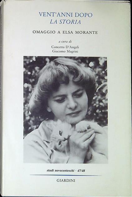 Vent'anni dopo La storia : omaggio a Elsa Morante - copertina