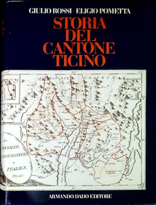 Storia del Cantone Ticino - copertina
