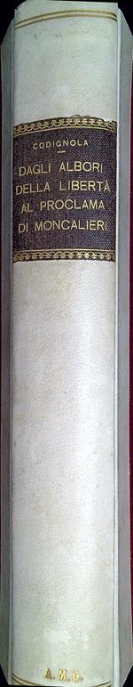 Dagli albori della libertà al Proclama di Moncalieri : lettere del conte Ilarione Petitti di Roreto a Michele erede, dal marzo 1846 all'aprile del 1850