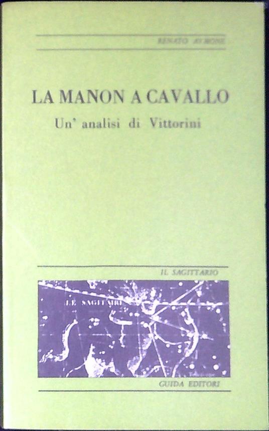 La Manon a cavallo - Renato Aymone - copertina