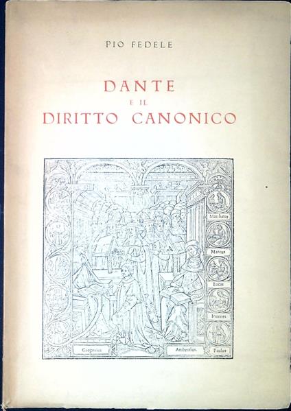 Dante e il diritto canonico - copertina