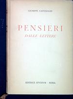 Pensieri dalle lettere