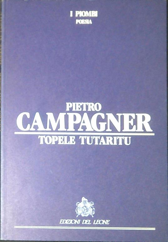 Topele tutaritu - copertina
