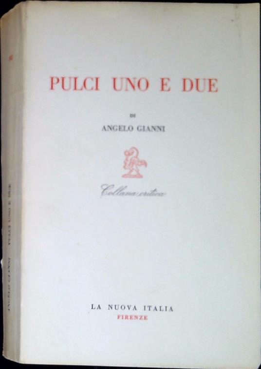 Pulci uno e due - Angelo Gianni - copertina
