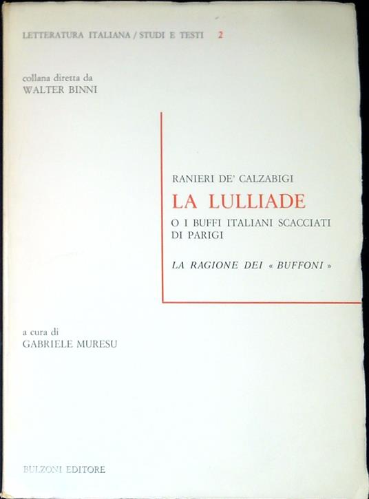 La Lulliade - copertina