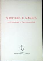 Scrittura e società : studi in onore di Gaetano Mariani