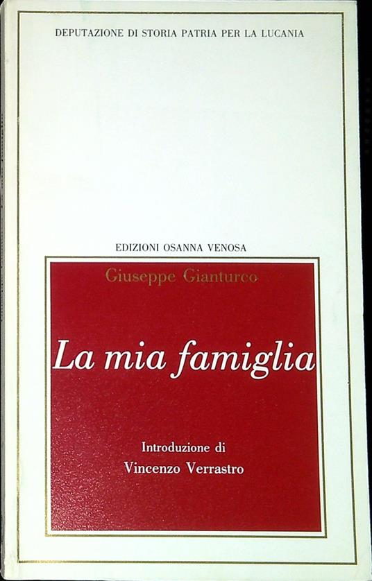 La mia famiglia - copertina