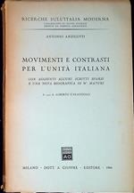 Movimenti e contrasti per l'unità italiana