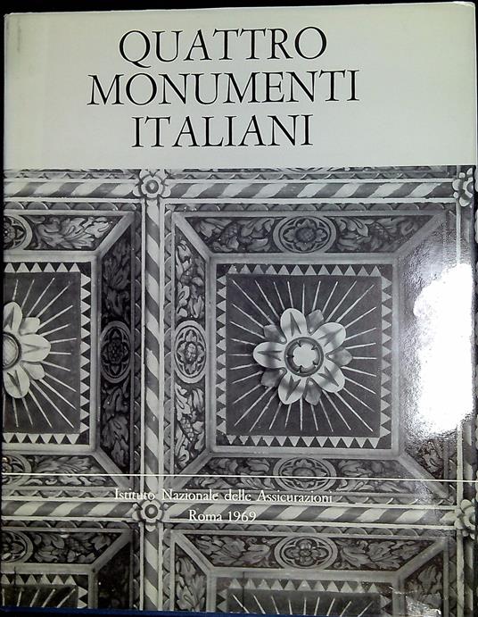 Quattro monumenti italiani - copertina