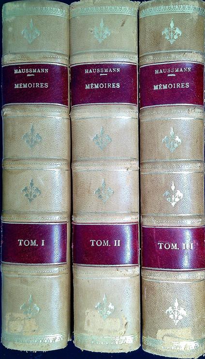 Mémoires du baron Haussman - copertina