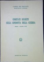 Comitati segreti sulla condotta della guerra, giugno - dicembre 1917