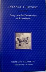 Infancy and History: The Destruction of Experience: Essays on the Destruction of Experience