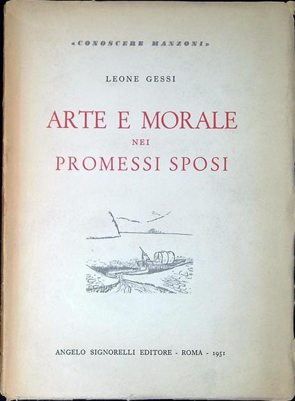 Arte e morale nei Promessi Sposi - Leone Gessi - copertina
