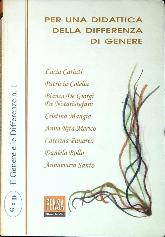 Per una didattica della differenza di genere - copertina