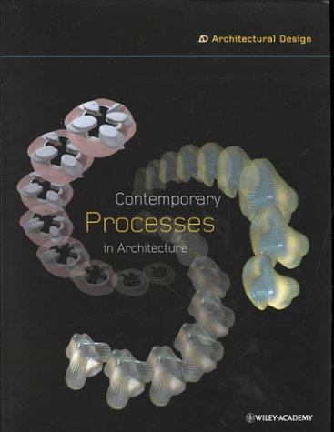 Contemporary Processes in Architecture - copertina