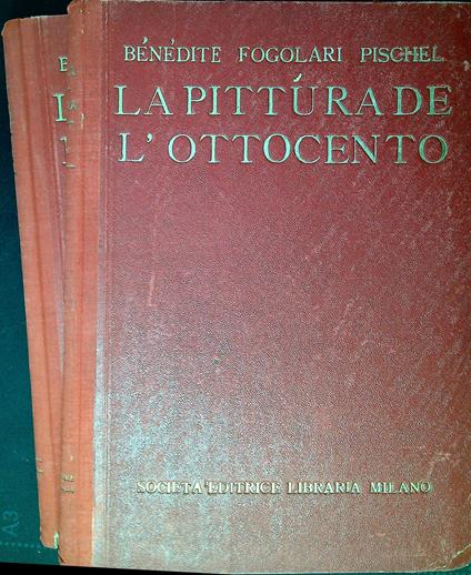 La pittura de l'Ottocento - copertina