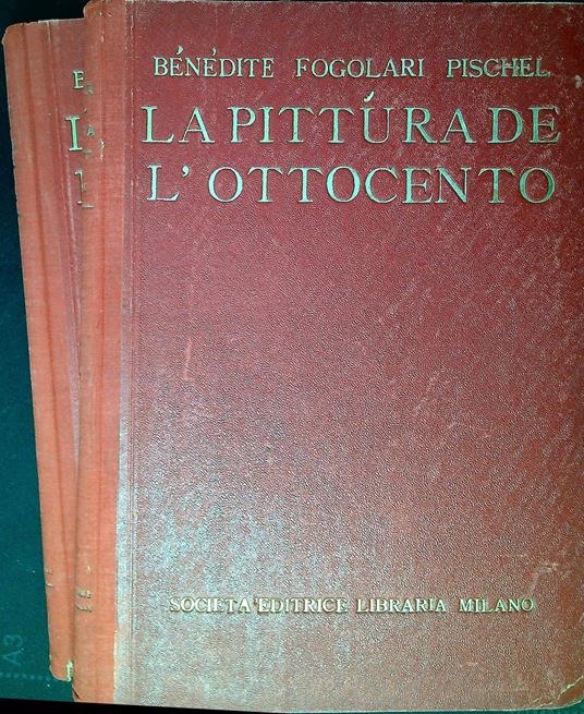 La pittura de l'Ottocento - copertina