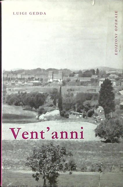Vent'anni - Luigi Gedda - copertina