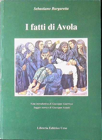I fatti di Avola - copertina