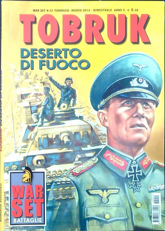 Tobruk : deserto di fuoco - copertina