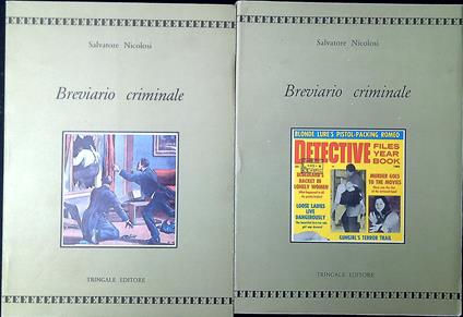 Breviario criminale - Salvatore Nicolosi - copertina