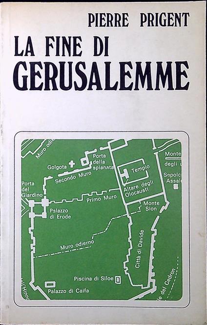 La fine di Gerusalemme - Pierre Prigent - copertina