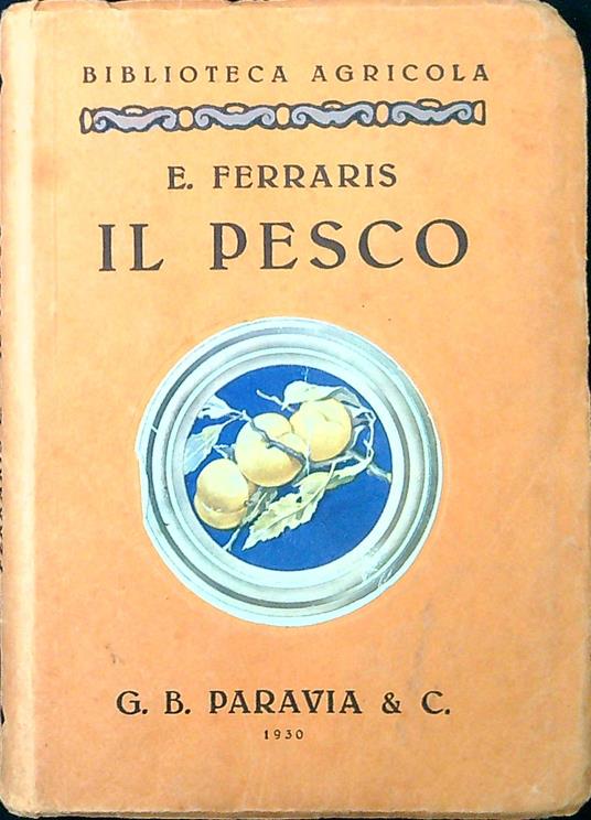 Il pesco - Emanuele Ferraris - copertina