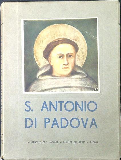 Vita di s. Antonio di Padova - Antonio Fernando Pavanello - copertina